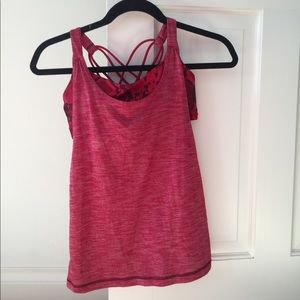 Lululemon Strappy Top with Built-in Sports Bra